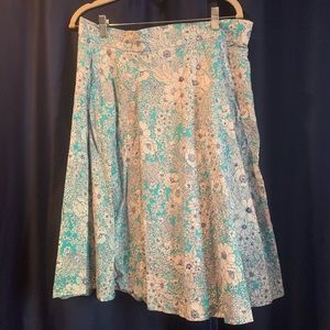 Vintage inspired circle skirt